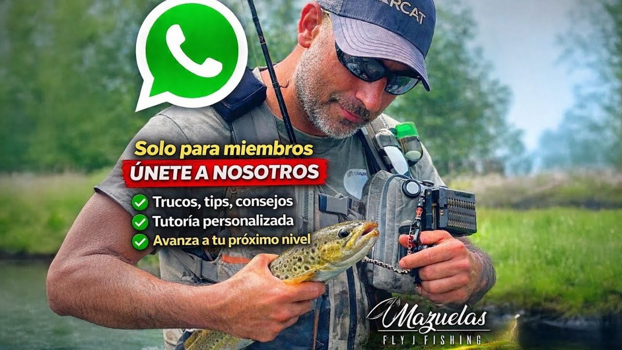 ✅Mazuelas Fly Fishing DIRECTO/LIVE✅ Ninfas y perdigones de competición