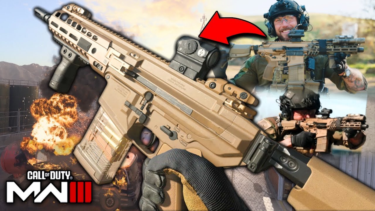 The MK18 of the Battle Rifles - Garand Thumb MCX SPEAR Assaulter K - Modern Warfare 3 Gameplay