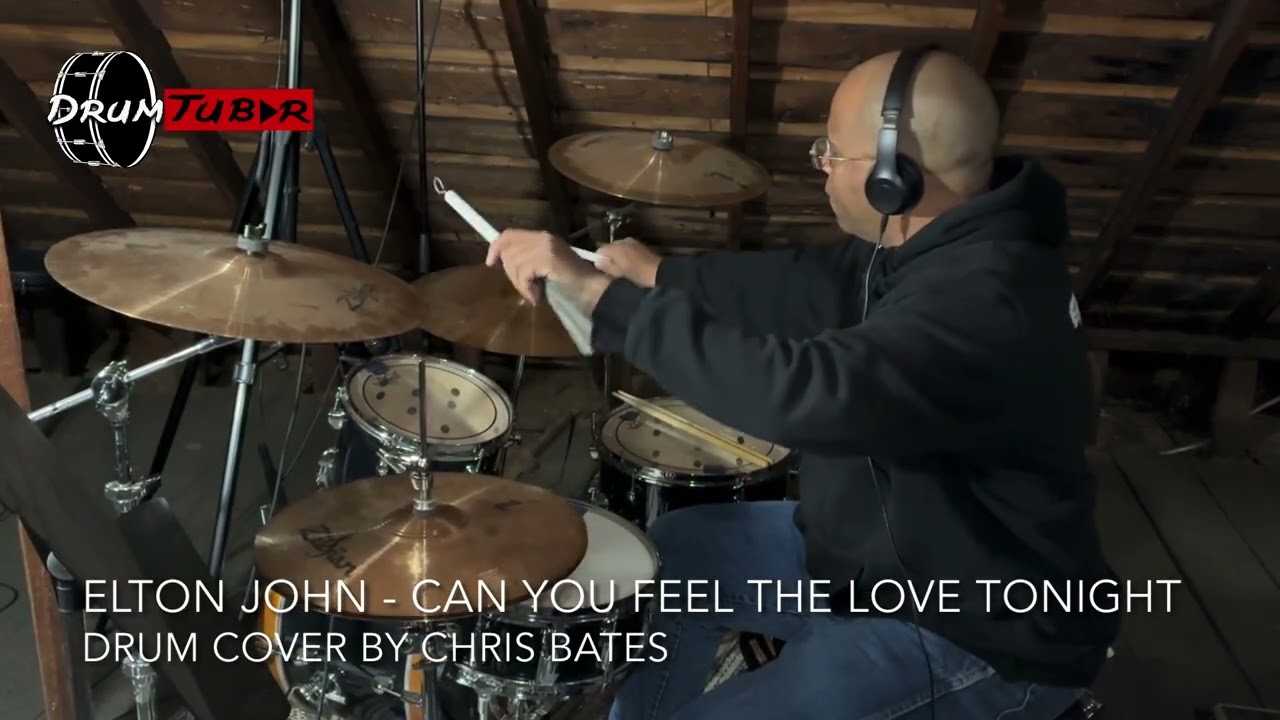 Elton John - Can You Feel the Love Tonight (Drum Cover) [Studio Version]