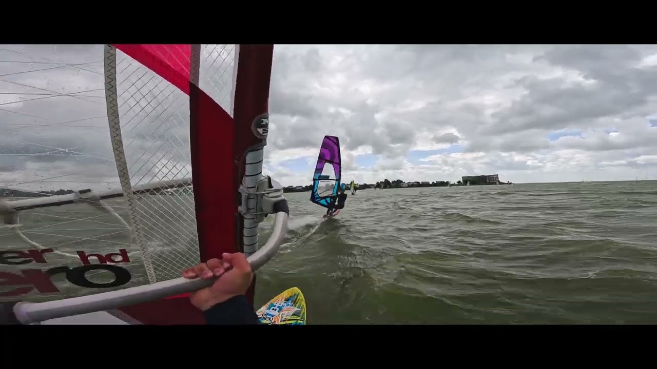 windsurfen makkum beach ( 2 juli 2023 ) gopro hero 11