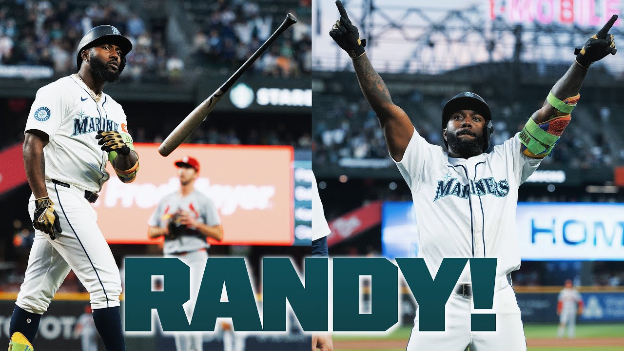 Randy Arozarena CLOBBERS a ball into the second deck for a Mariners lead! 🔱
