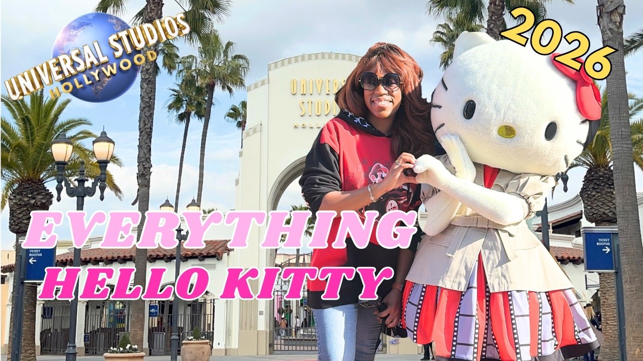 EVERYTHING HELLO KITTY at Universal Studios Hollywood!