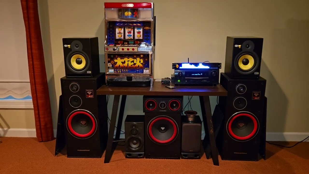Cerwin Vega VE-12, VE-5C, LW-12, KRK Rokit 8, Aiwa SX-N707