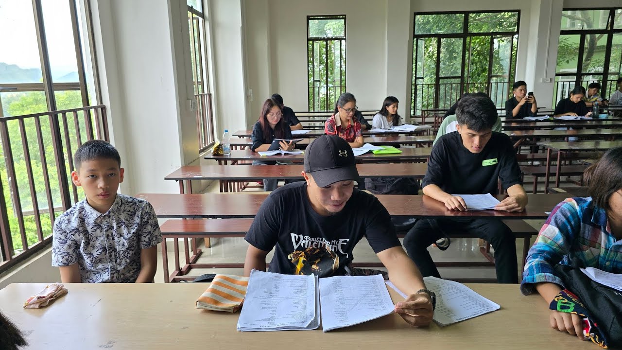 Kan nupa-in,kan fapa kum 10 mi DCA exam tur PUC ah kan kalpui // 20.06.2024.