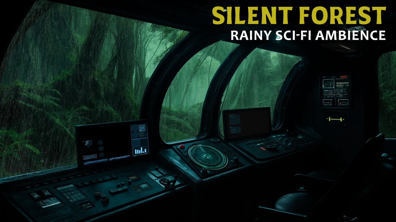 Sheltered by the Forest | Immersive Green Ambience for Deep Work & Concentration