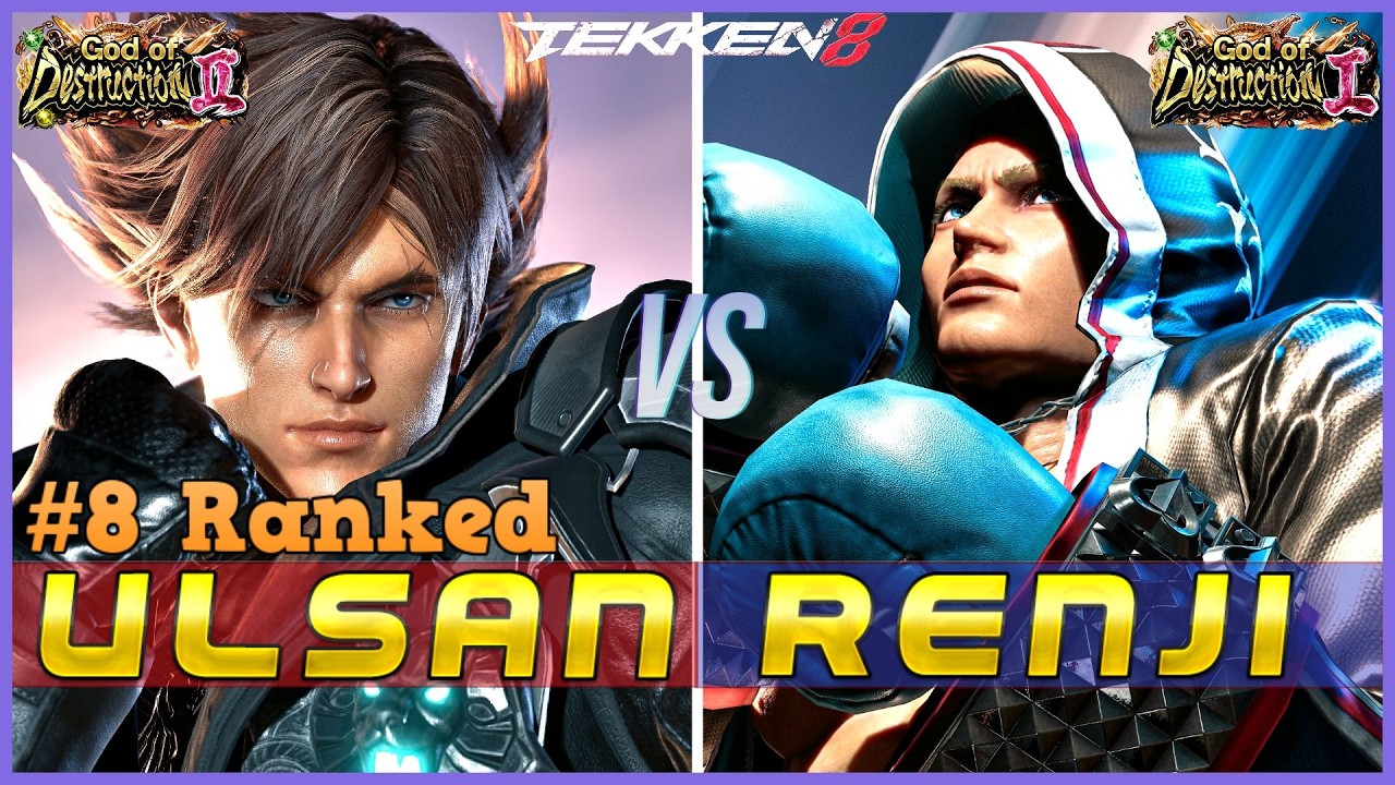 T8 ▰ ULSAN (#8 Ranked Lars) Vs RENJI (Steve) ▰ Tekken 8 High Level Gameplay