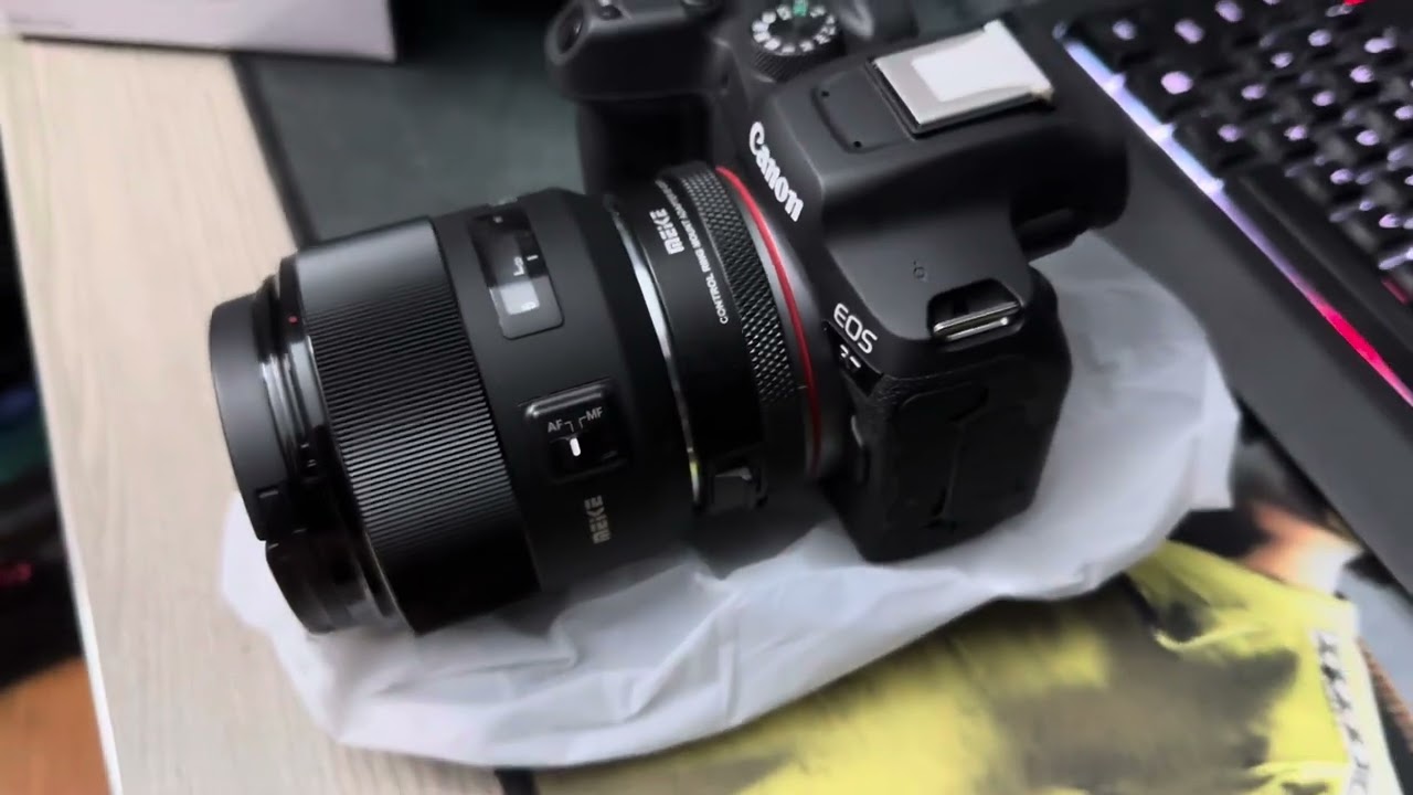 Meike 85mm f1.8 EF on Canon R7 error