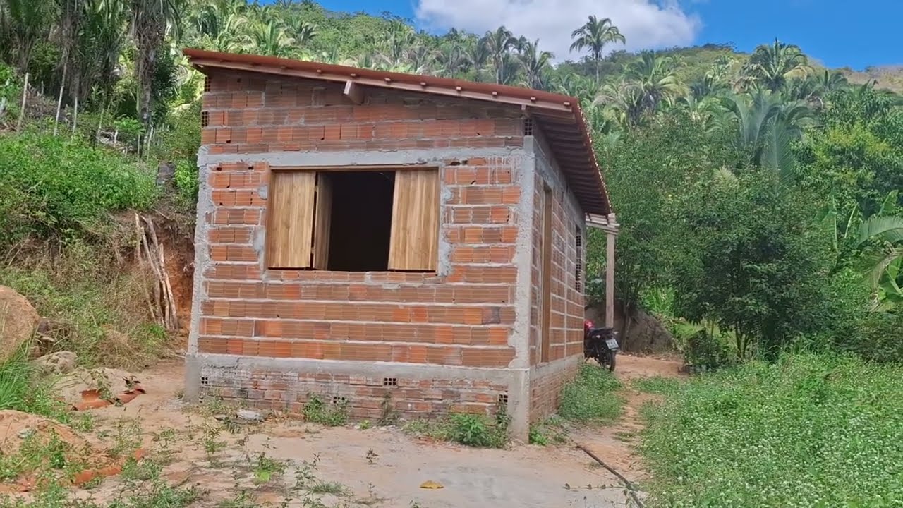 Colocamos portas e janelas na casinha 🏡🏡🏡