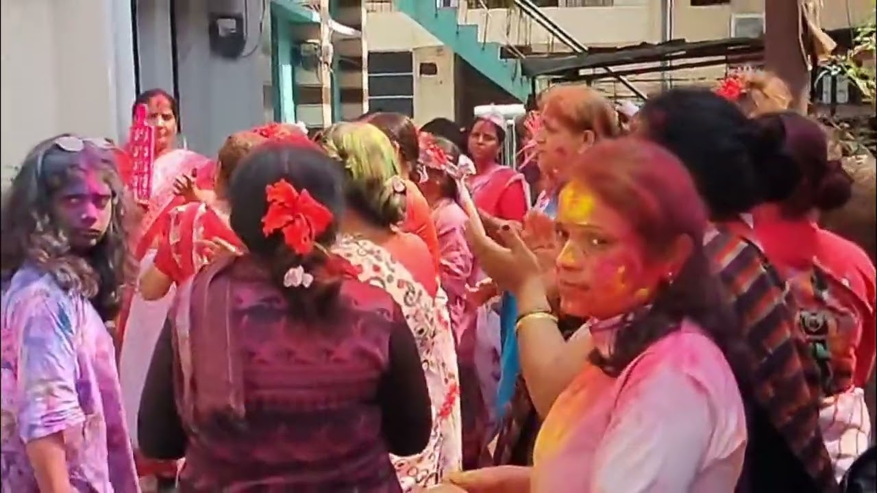 Holi Celebration #pahadi #haldwani