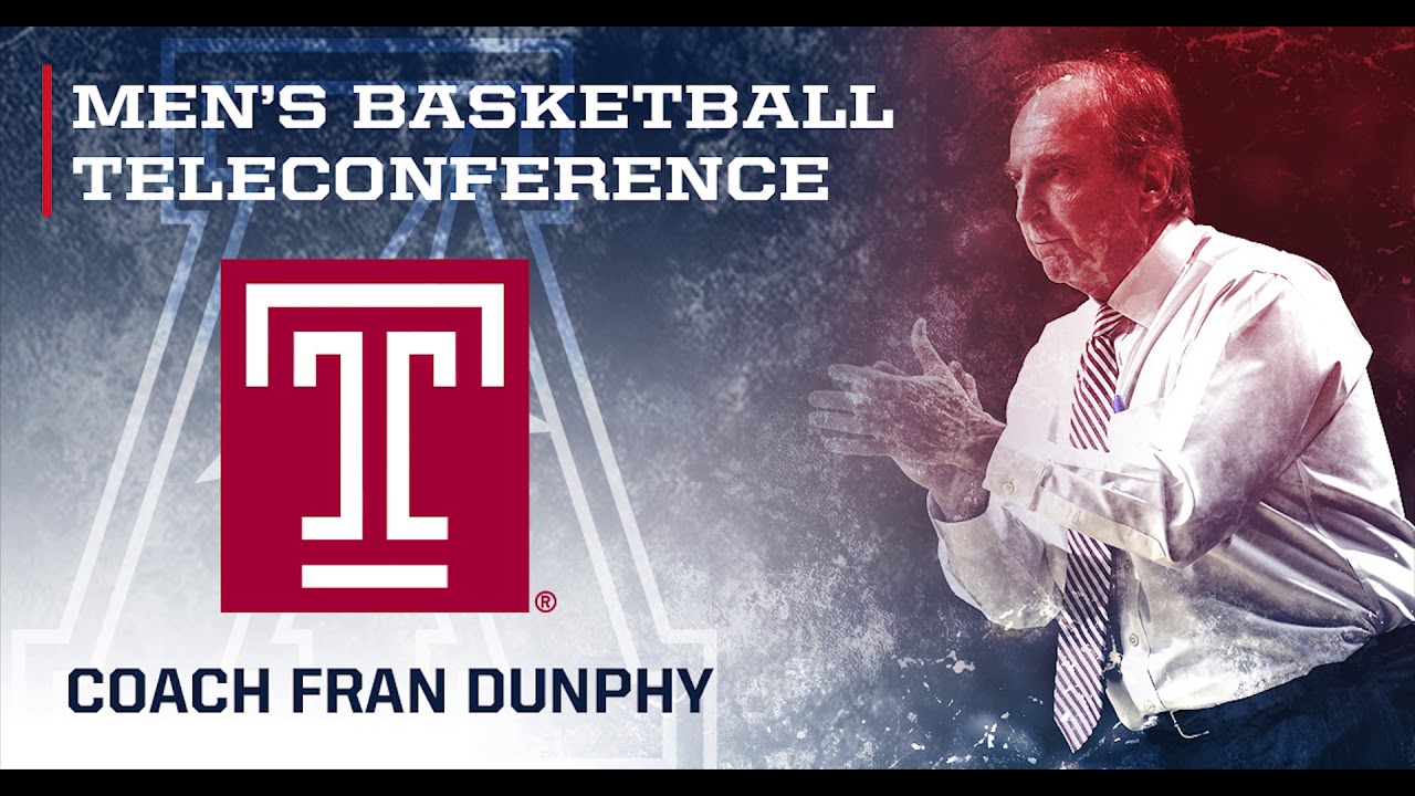 2019 American Men's Basketball Teleconference - Temple Head Coach Fran Dunphy