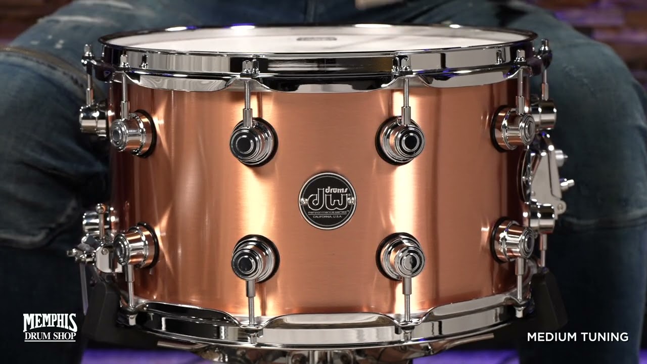 DW 14x8 Performance Series Thin Copper Snare Drum (DRPM0814SSCP)