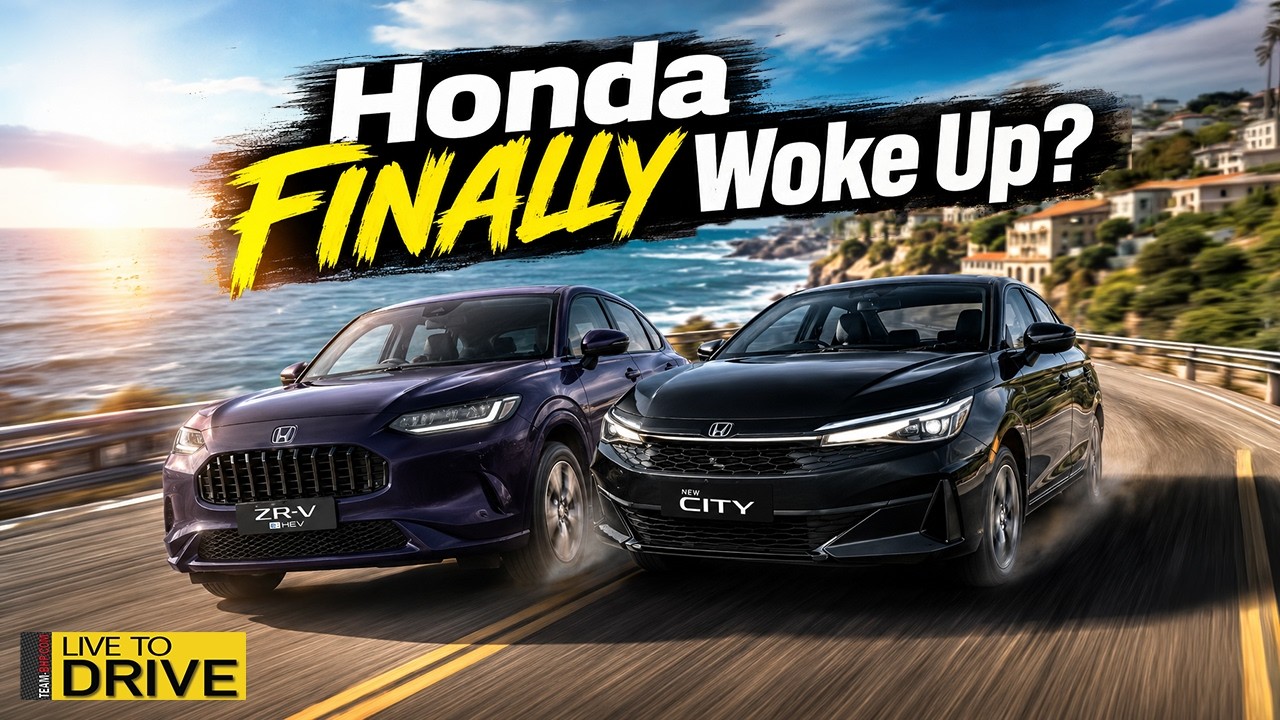Обновленный Honda City 2026 и Honda ZR-V | Официальный первый взгляд