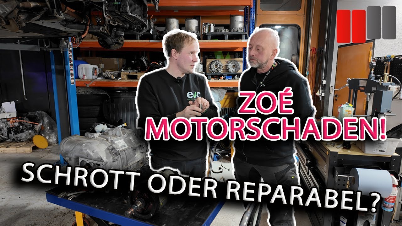 Renault tauscht – EV Clinic repariert! Die Wahrheit über ZOE -Motoren