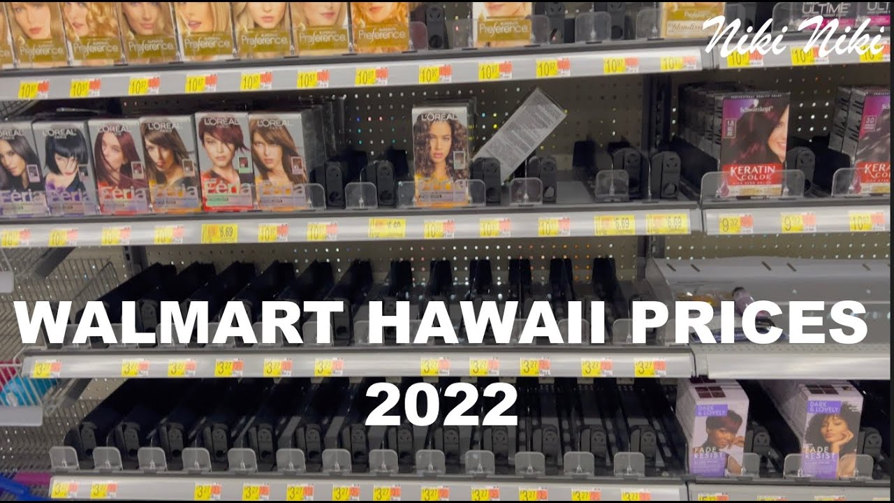 Walmart Hawaii Prices 2022