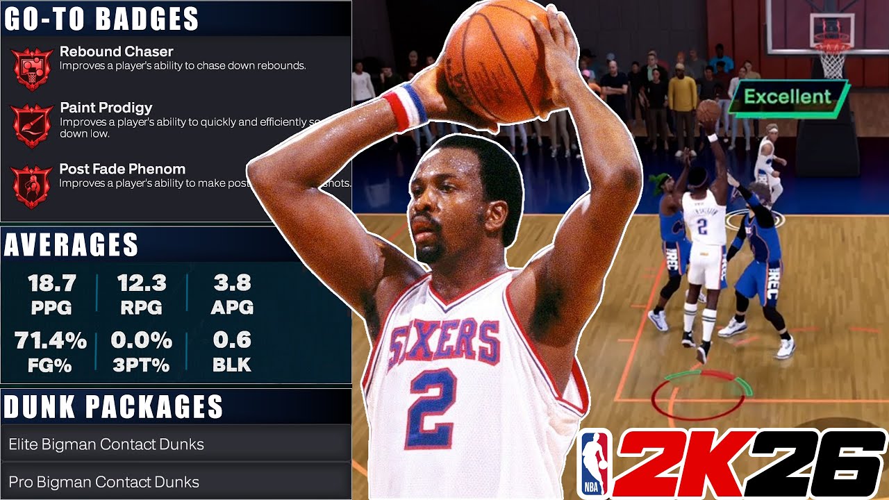 ЭТА 6'10 СБОРКА МОУЗА МЭЛОУНА - МОНСТР в СЛУЧАЙНОЙ ВЕРСИИ в NBA 2K26!