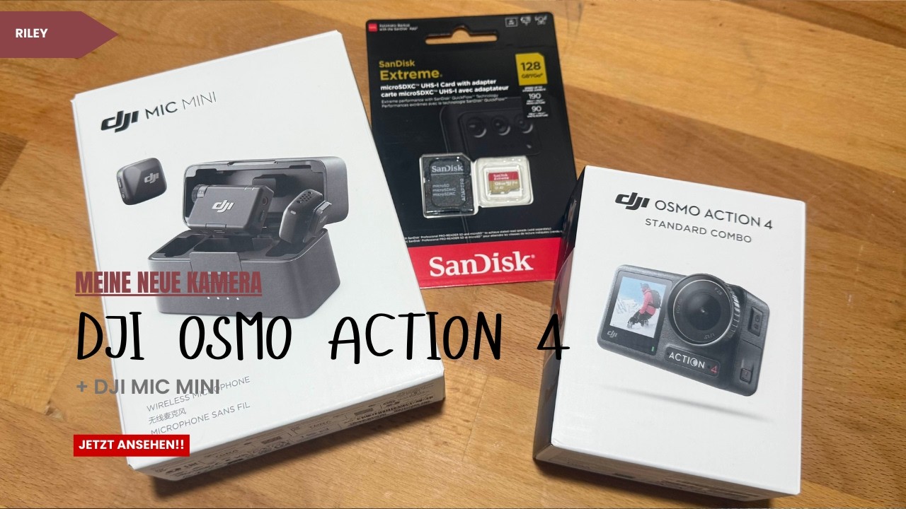 DJI Osmo Action 4 + DJI Mic mini Review