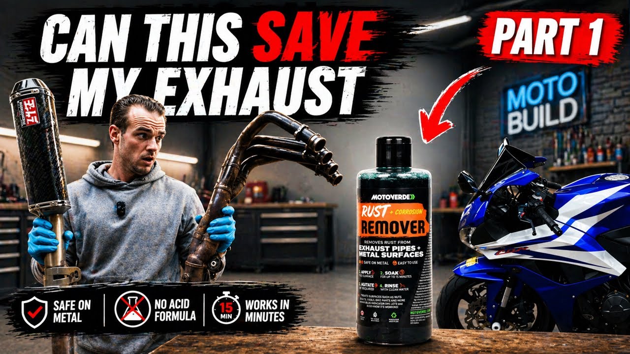 I ATTEMPTED TO RESTORE MY MOTORCYCLE EXHAUST | YOSHIMURA RS-5 | PART 1
