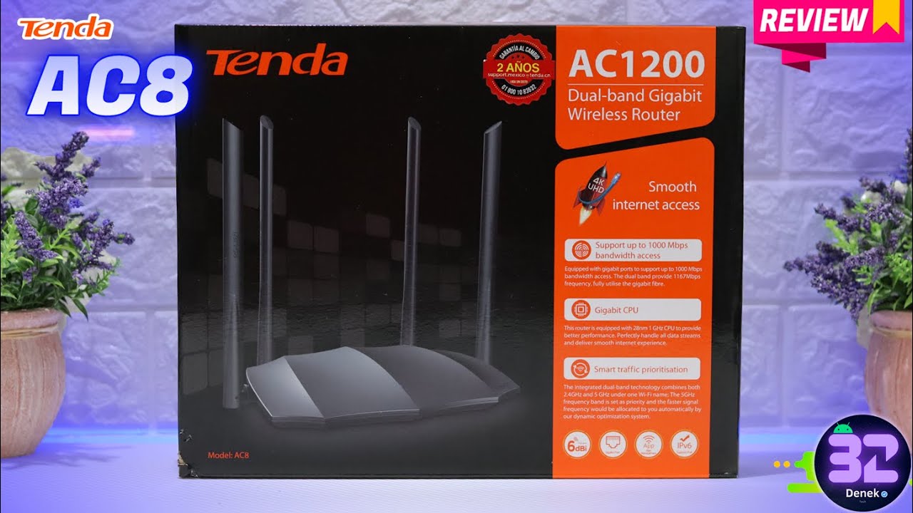 Router Tenda AC8 Review Instalación & Pruebas | Mejora tu Internet