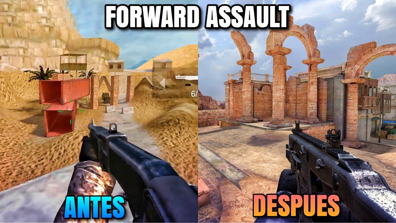 Así ha sido el cambio de Forward Assault