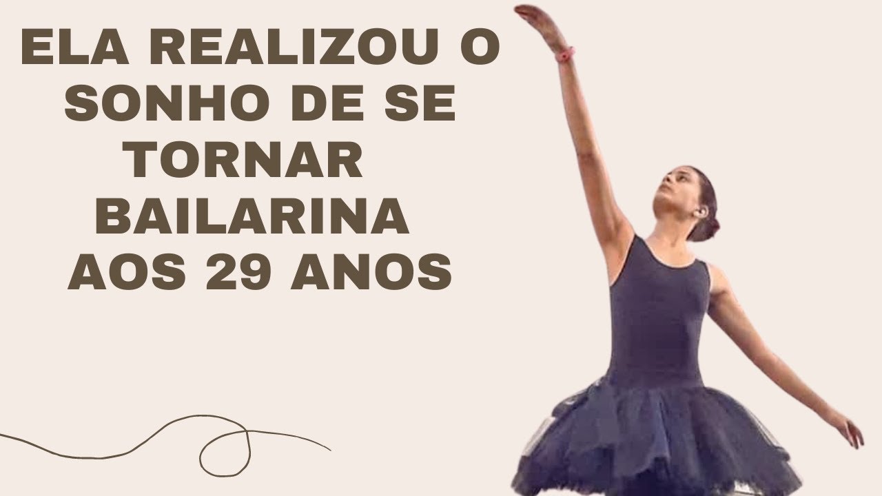 Bailarina Adulta da Vida Real - Julia 29 Anos
