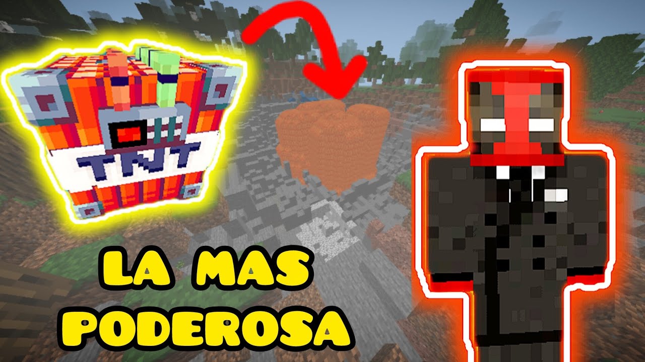 La TNT más PODEROSA de MINECRAFT!!