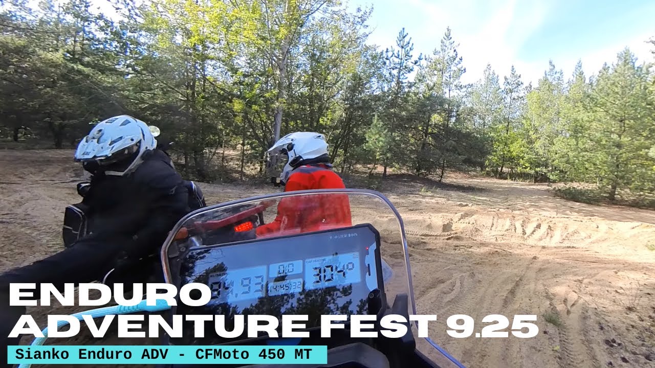 Enduro Adventure Fest 2025 Motocyklowy Rajd z RoadBook Drawa, Insta360, wrzesień 2025.