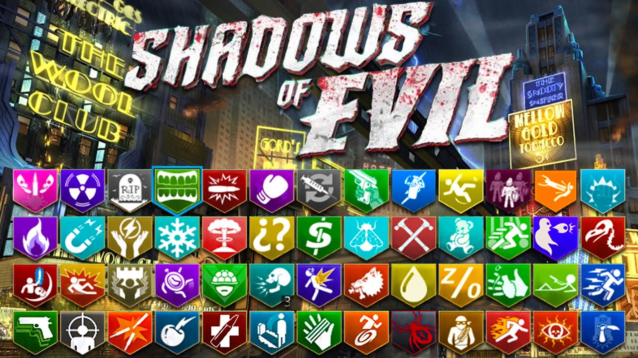 SOLO durch das SHADOWS OF EVIL EASTER EGG - mit 50 PERKS! (Black Ops 3 Zombies)