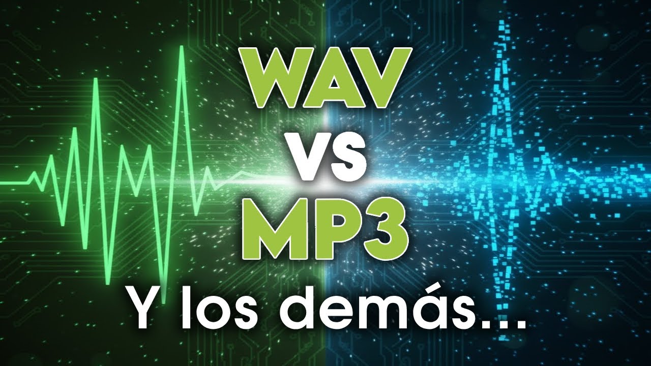 WAV, MP3 o FLAC: ¿Cuál es el mejor formato de audio?