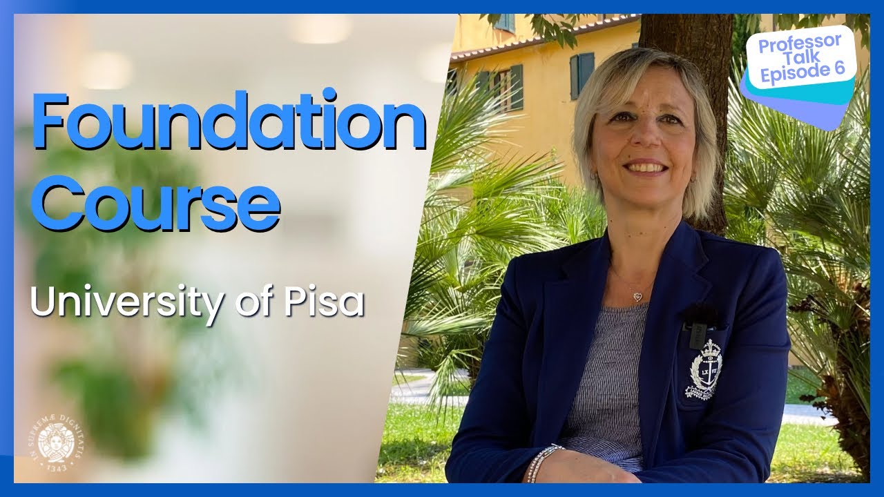 Foundation course at University of Pisa| Professor Silvia Bruti- Professor Talk Episode 6