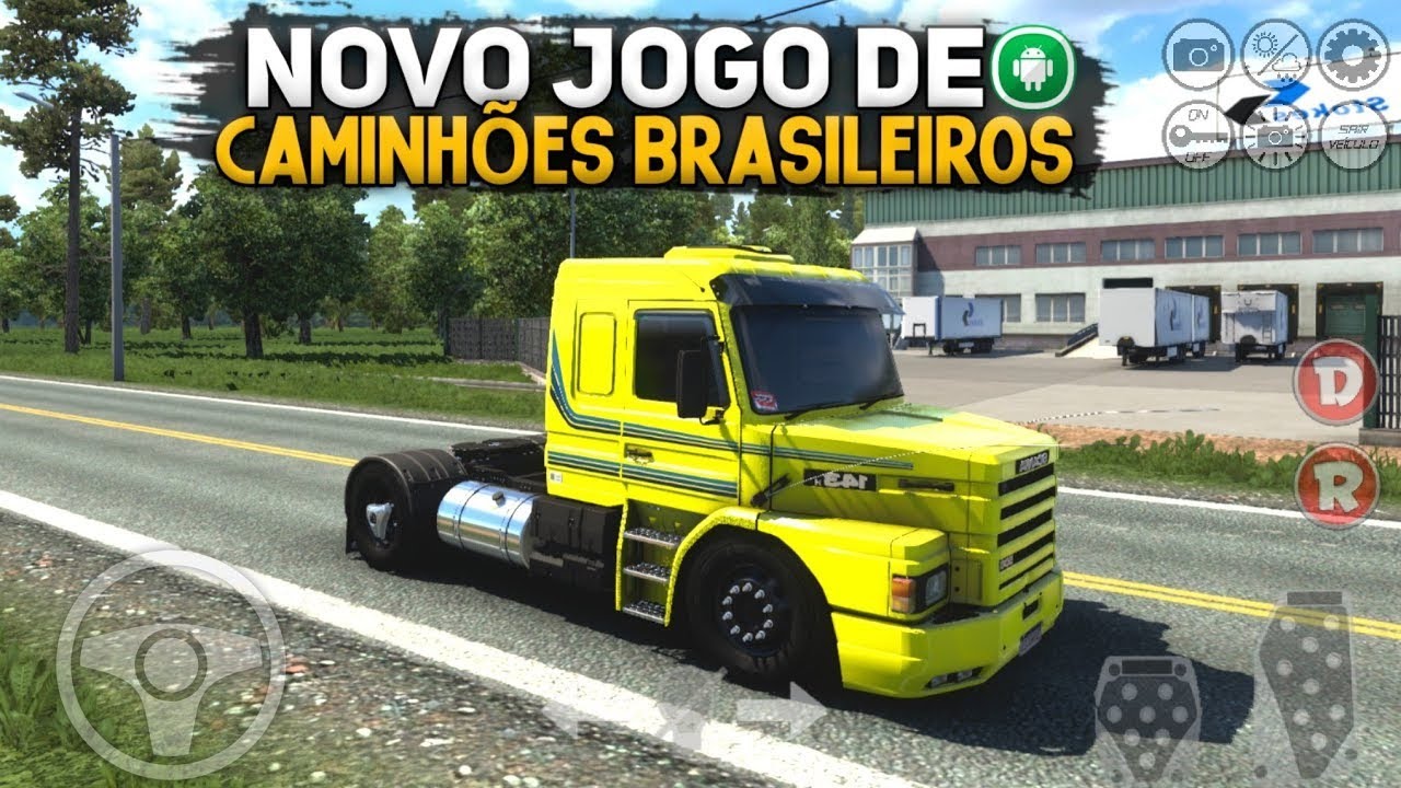 SAIU! NOVO JOGO DE CAMINHÃO BRASILEIRO PARA ANDROID 2026 - Atualização do Truckers Brasil Online