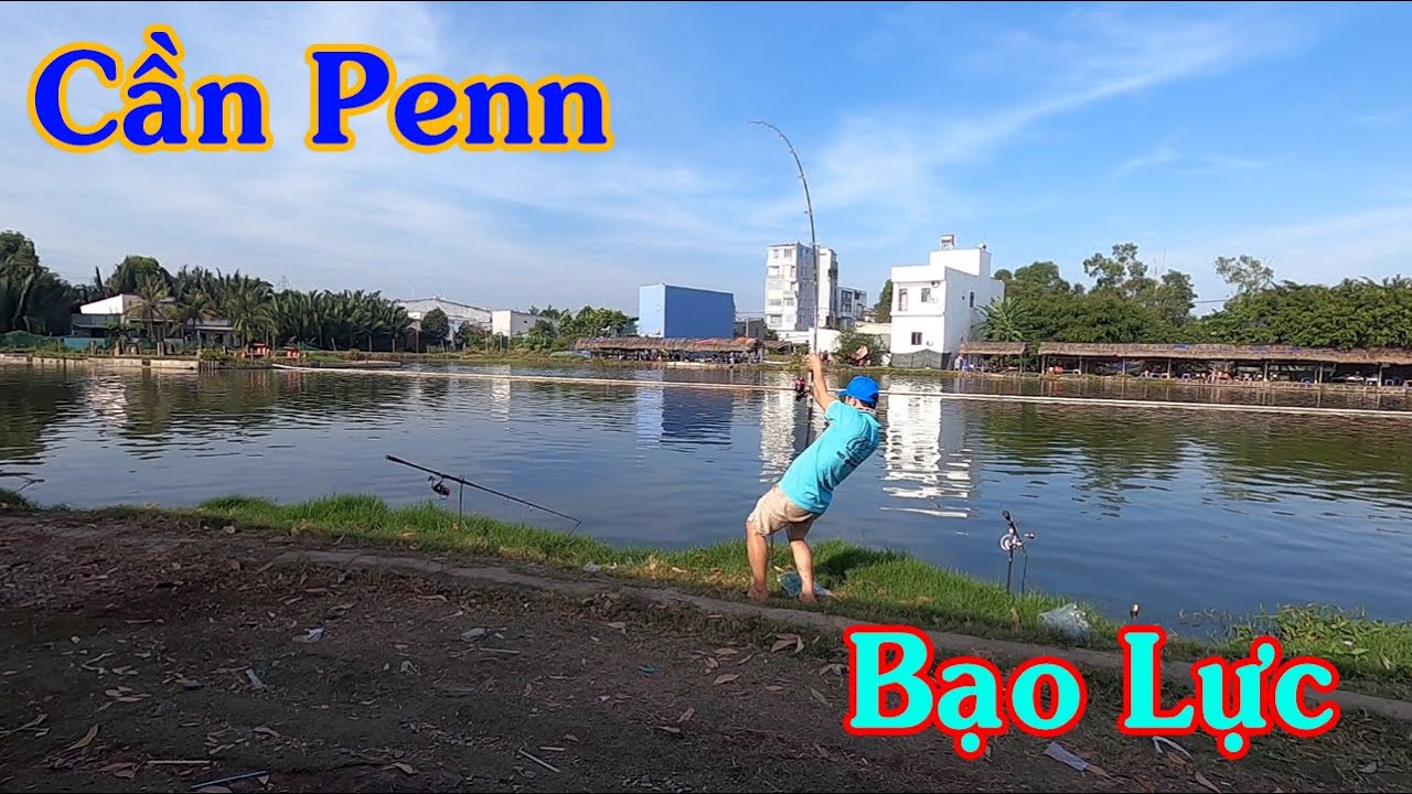 Test Cần Penn Piscifun Kéo Cá Khủng Hồ Hoàng Hải