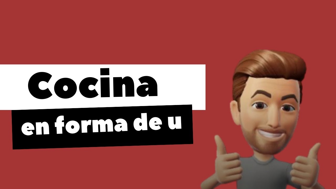 Cocina en forma de u