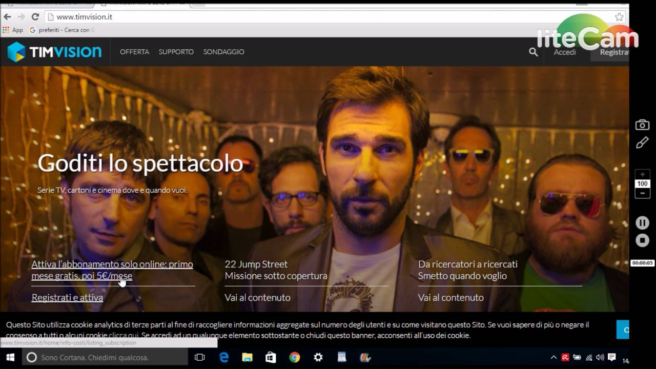 timvision guida all'utilizzo