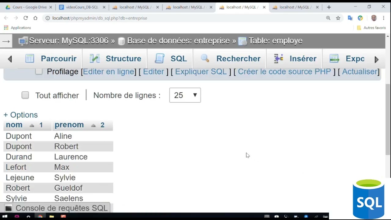 SQL Analyse de données : Les unions