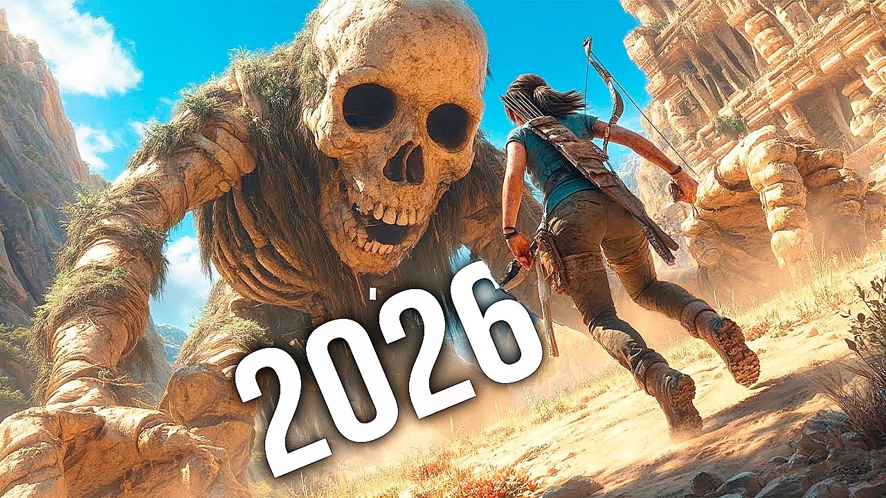 Os 60 JOGOS Mais AGUARDADOS de 2026!!