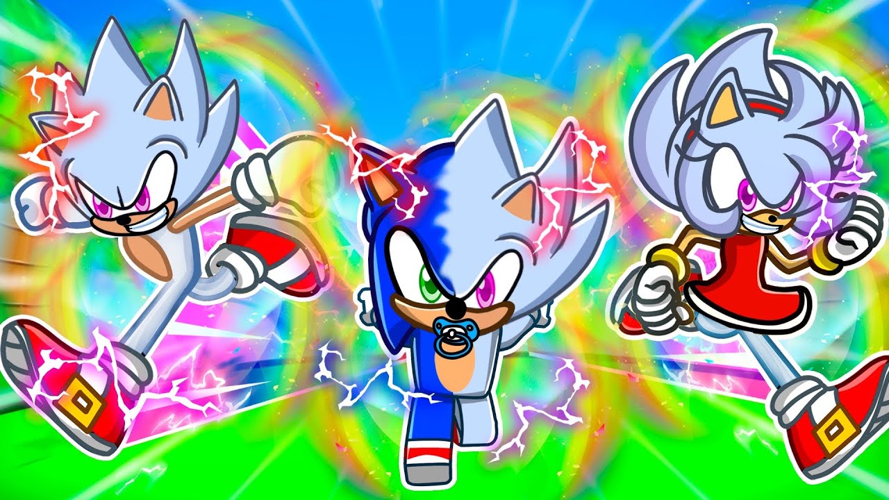 Adoptado por una FAMILIA de HYPER SONIC en Roblox SNAPCHAT!