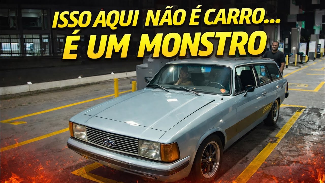 CARAVAN 6CC 4.1 ACELERANDO NO POSTO – RONCO INSANO 🔥🚗💨