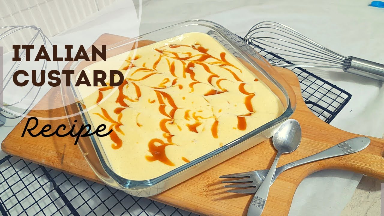 Italian custard recipe|PASTRY CREAM|Custard cream|Zabaglione|fatimacuisine2020