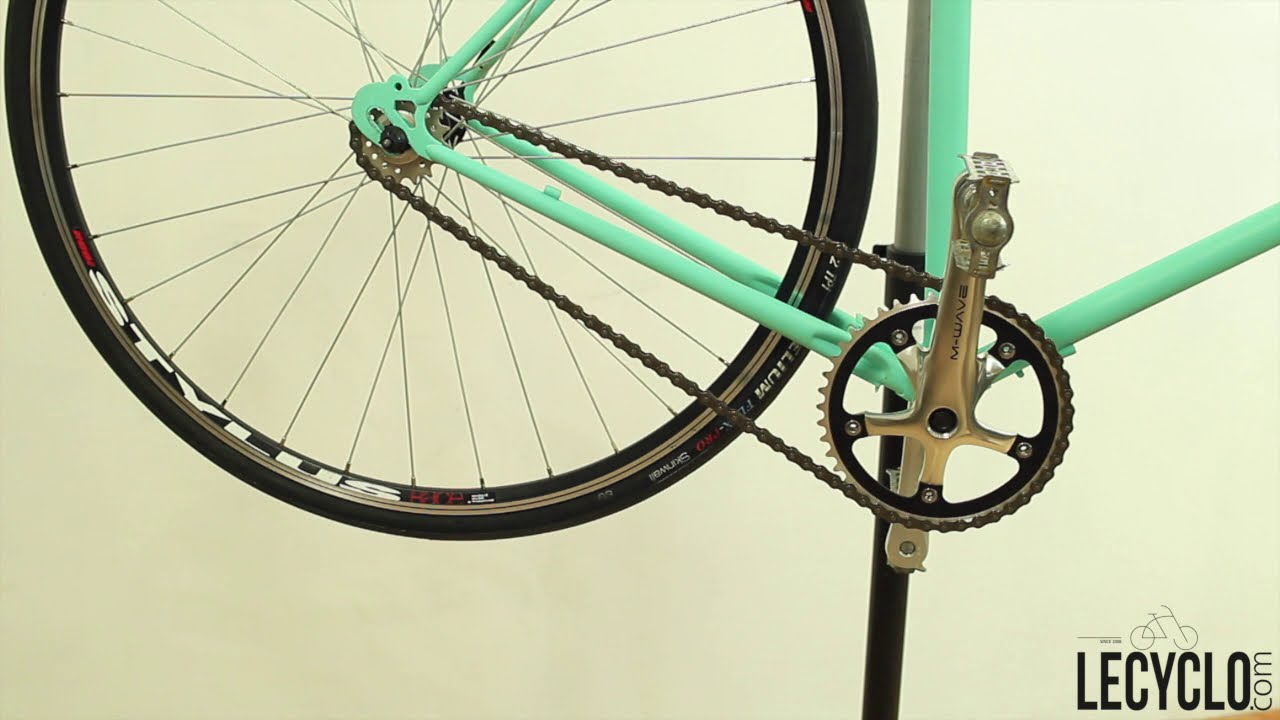 Comment mesurer et modifier la ligne de chaîne vélo ?