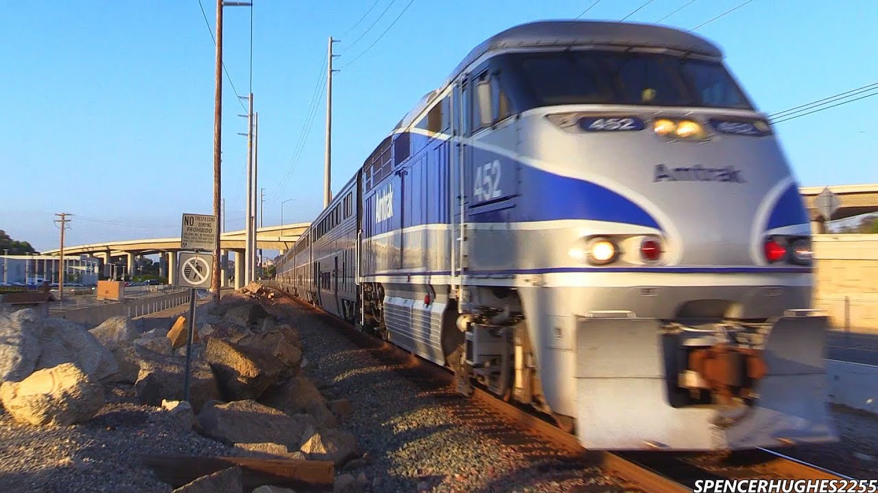 Amtrak & Metrolink Trains in Laguna Niguel (October 13th, 2013)
