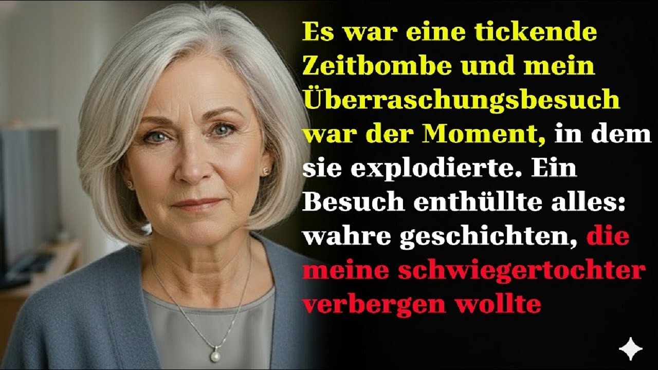 Ein Besuch enth&uuml;llte alles: wahre geschichten, die meine schwiegertochter verbergen wollte