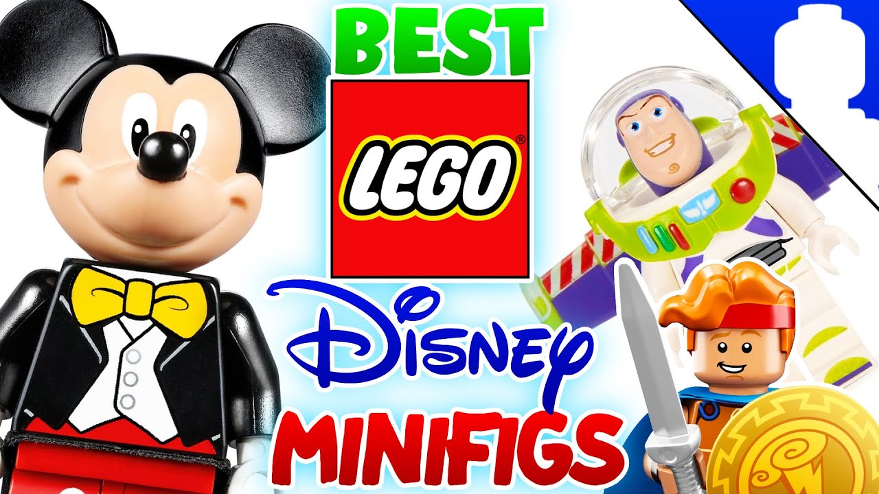 Top Ten BEST LEGO Disney Minifigures Of All Time!