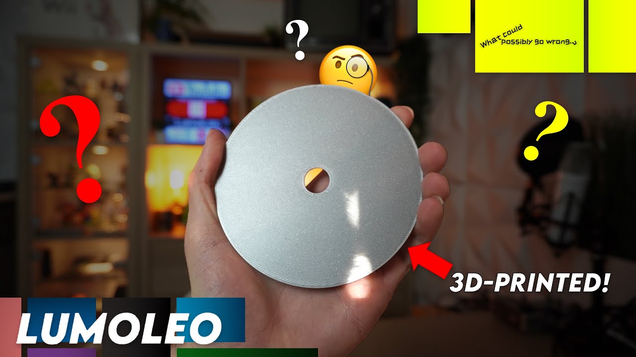 Does a 3D printed CD really work?
