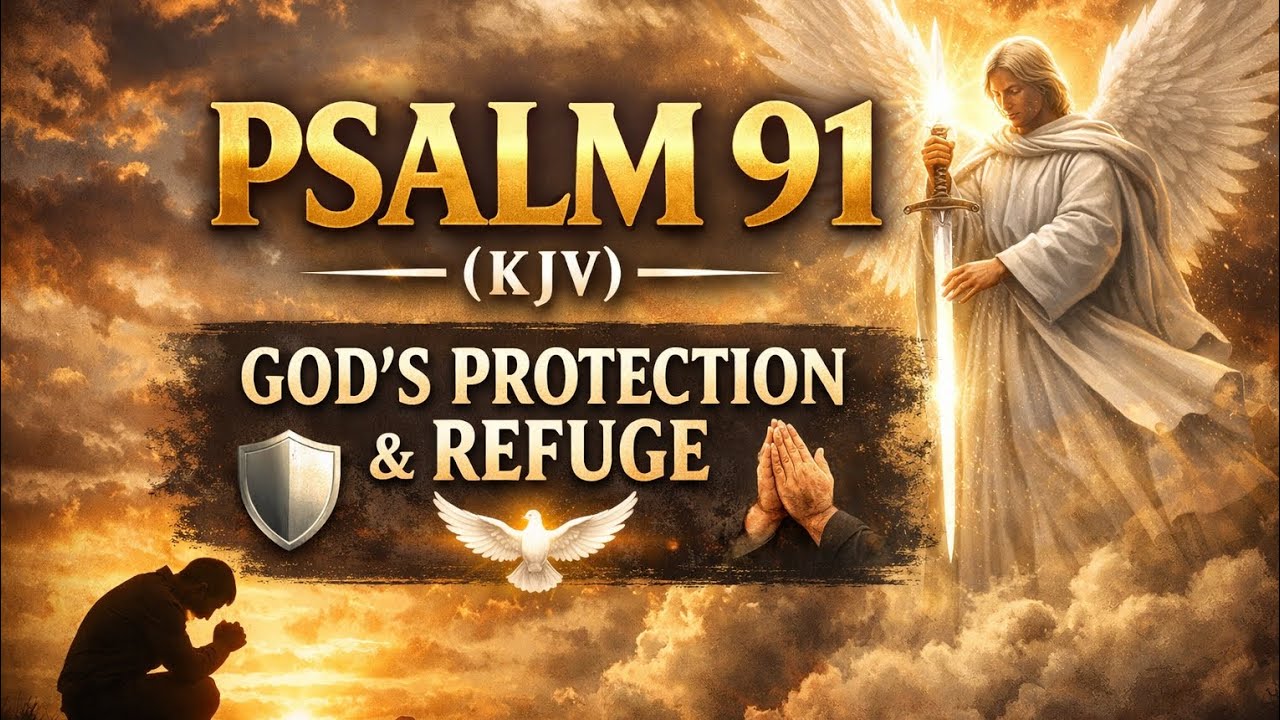 Psalm 91 KJV Reading — The Prayer of Divine Protection ✝️ 