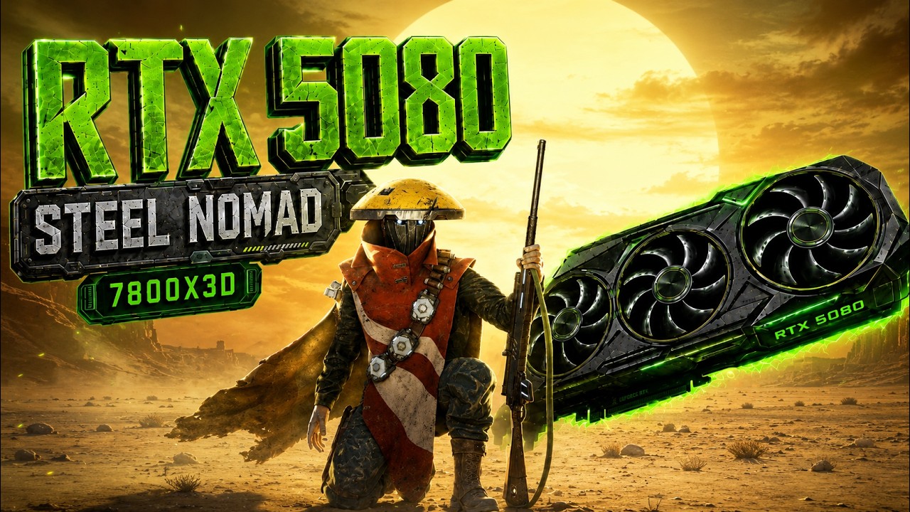 RTX 5080 + Ryzen 7 7800X3D  3DMark Steel Nomad Benchmark