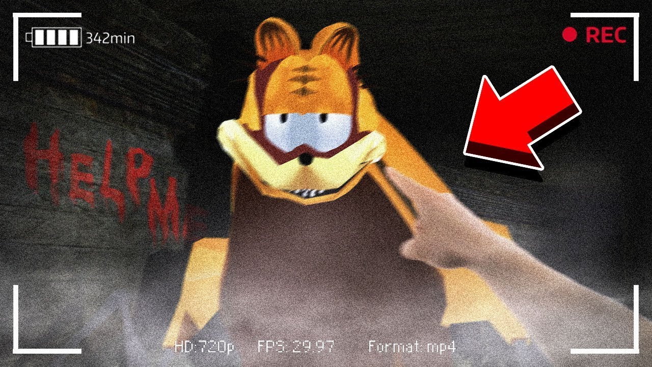 WE FOUND CREEPY GARFIELD AND NOW HE'S AFTER US... - Garry's Mod Gameplay