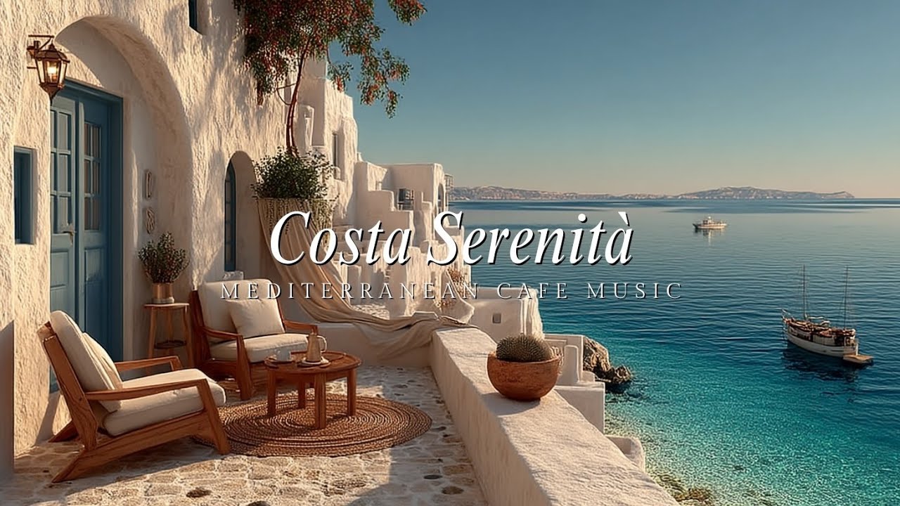 Музыка средиземноморского кафе для расслабления и сосредоточения