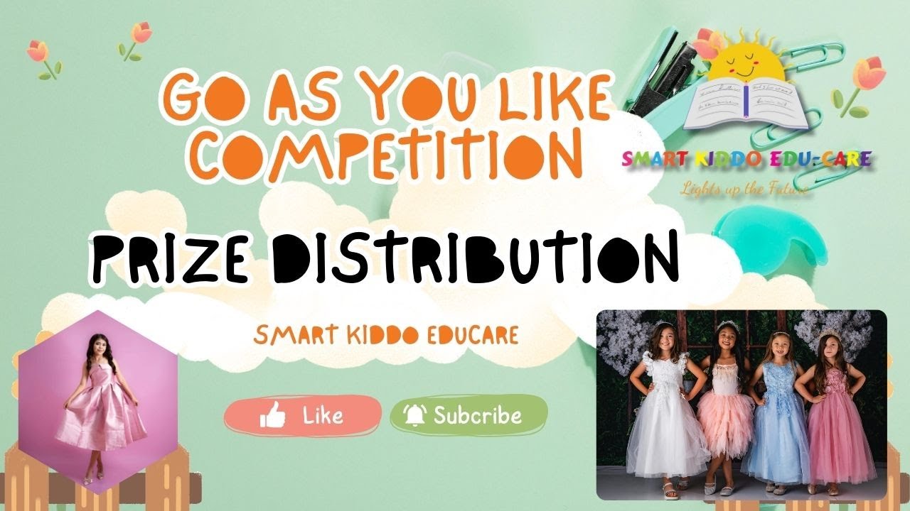 Go As You Like Competition 2025 | Final Prize Distribution | Smart Kiddo Educare