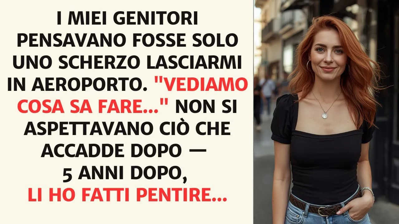 I Miei Genitori Pensavano Fosse Divertente Se Perdevo Il Volo Di Ritorno.