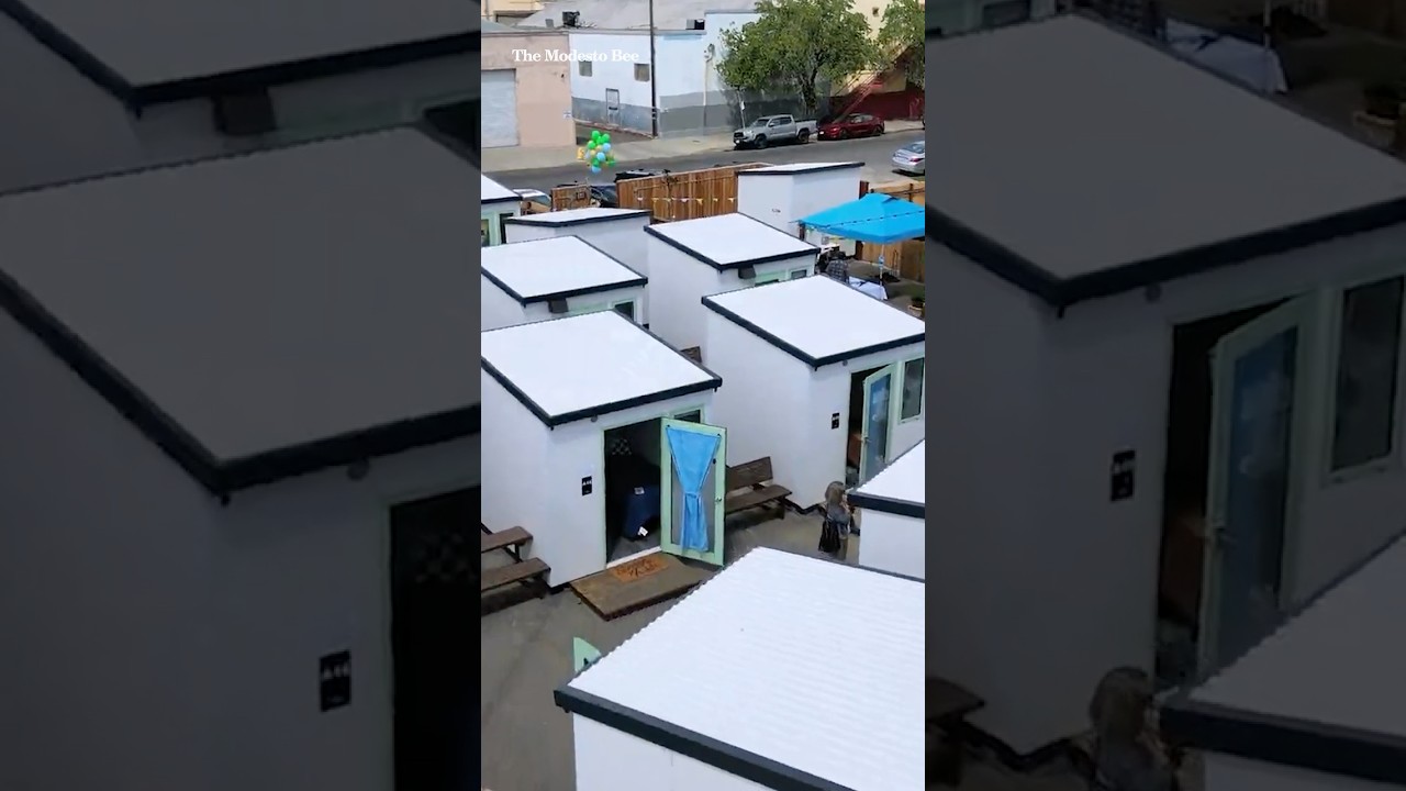 Housing project: Dignity Village opens in Modesto